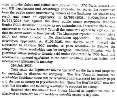 Exhibit reproduced from the original judgment