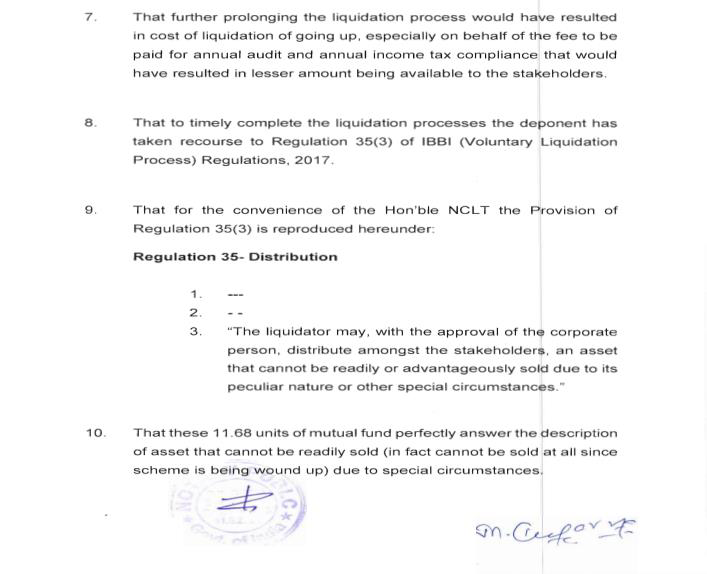 Exhibit reproduced from the original judgment