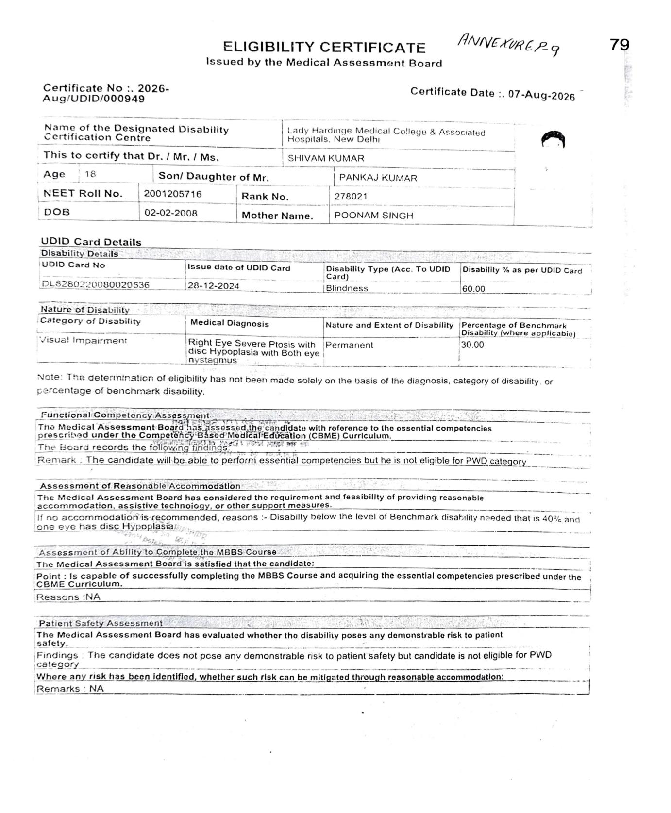 Exhibit reproduced from the original judgment