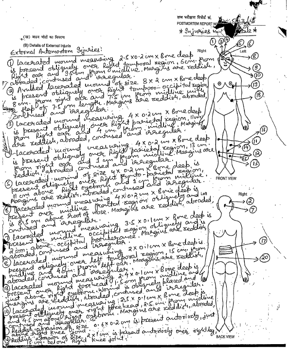 Exhibit reproduced from the original judgment