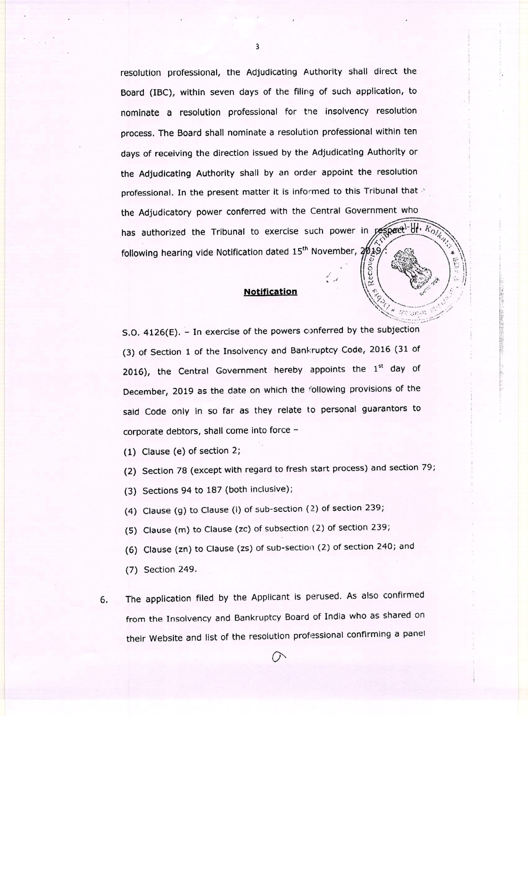 Exhibit reproduced from the original judgment