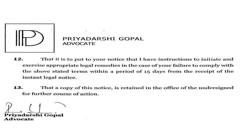 Exhibit reproduced from the original judgment