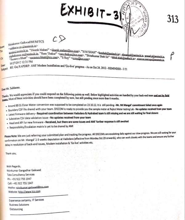 Exhibit reproduced from the original judgment