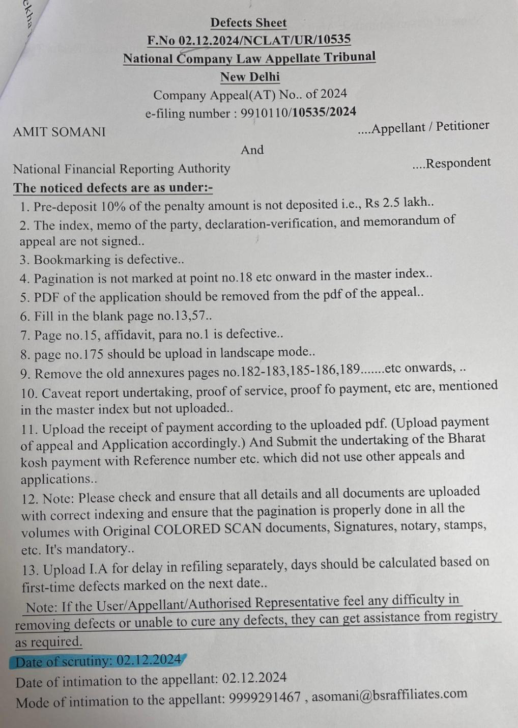 Exhibit reproduced from the original judgment