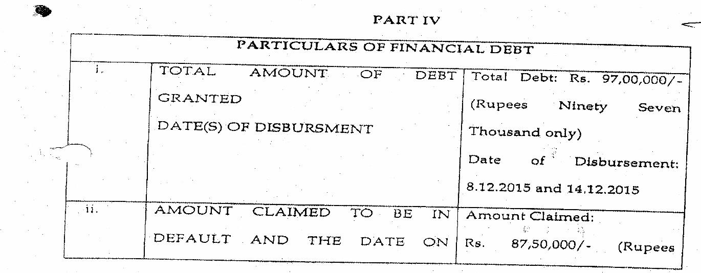 Exhibit reproduced from the original judgment