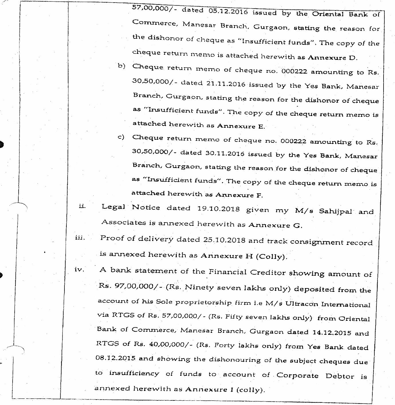 Exhibit reproduced from the original judgment