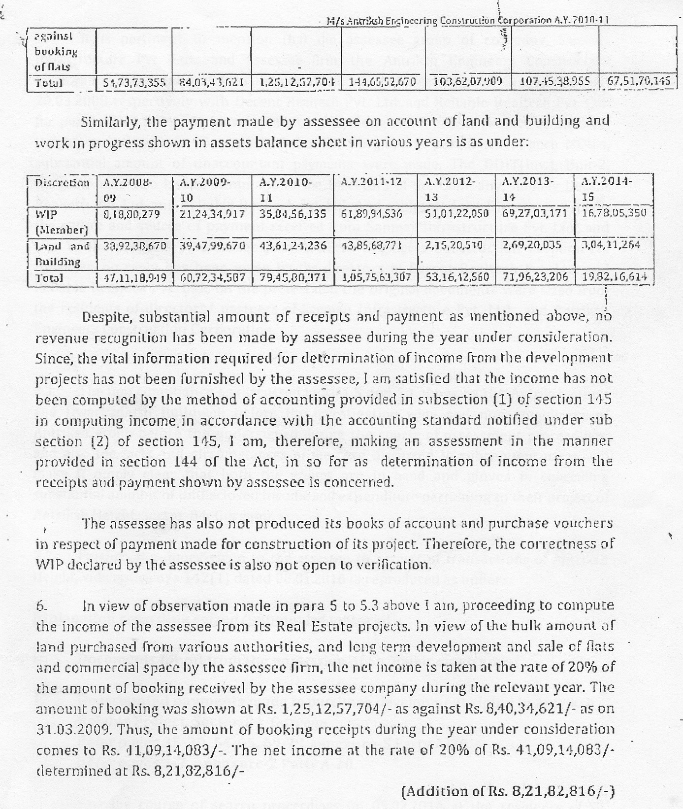 Exhibit reproduced from the original judgment