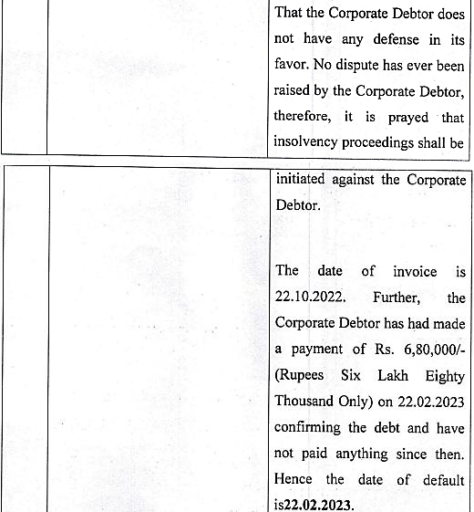 Exhibit reproduced from the original judgment
