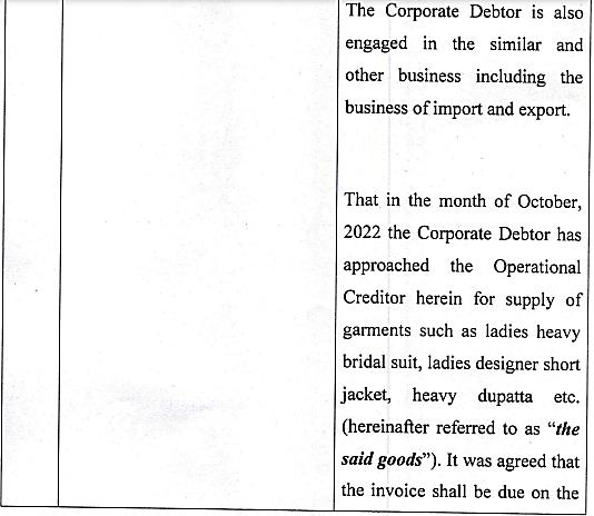 Exhibit reproduced from the original judgment