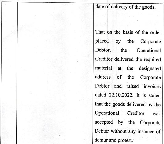 Exhibit reproduced from the original judgment