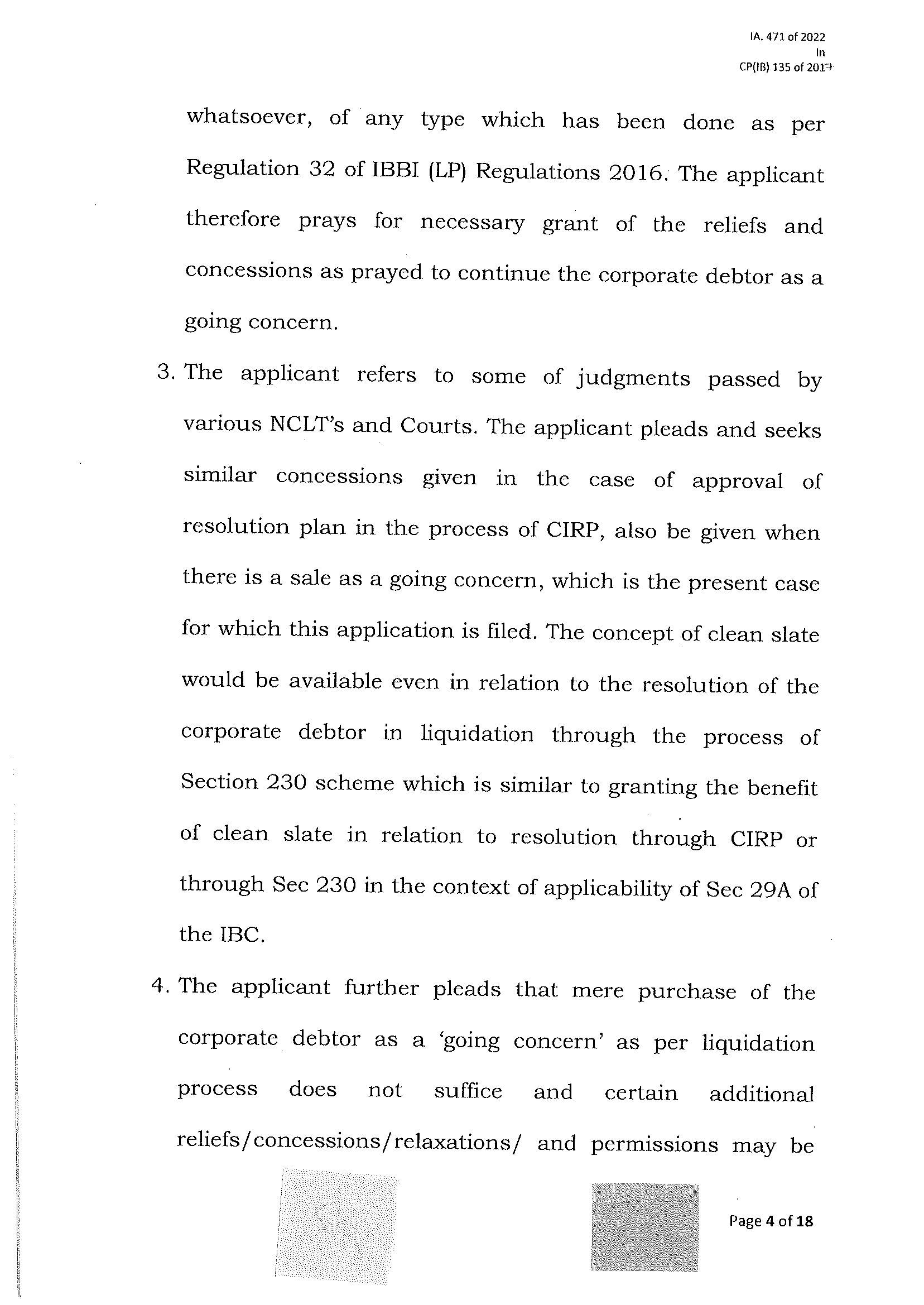 Exhibit reproduced from the original judgment