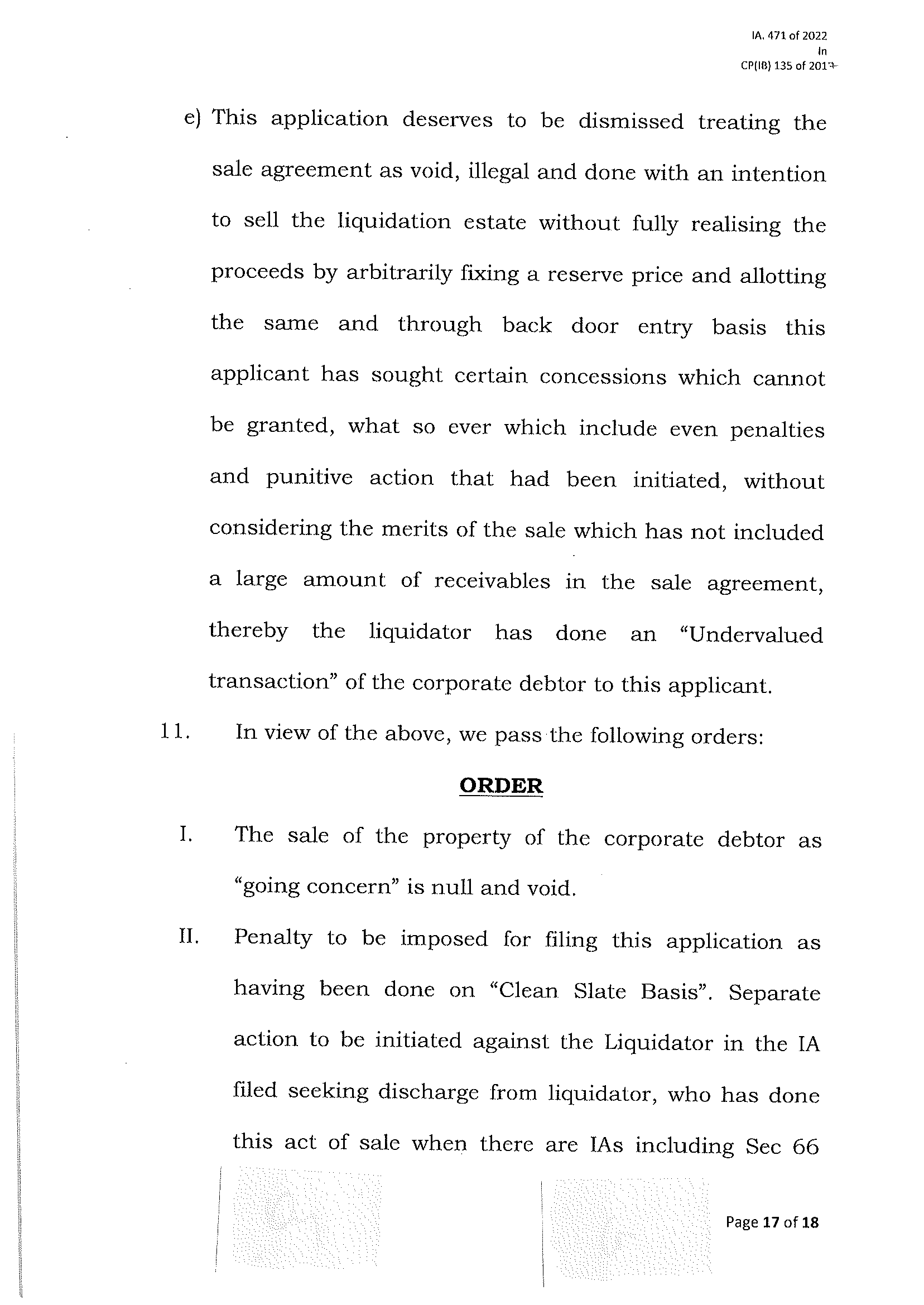Exhibit reproduced from the original judgment