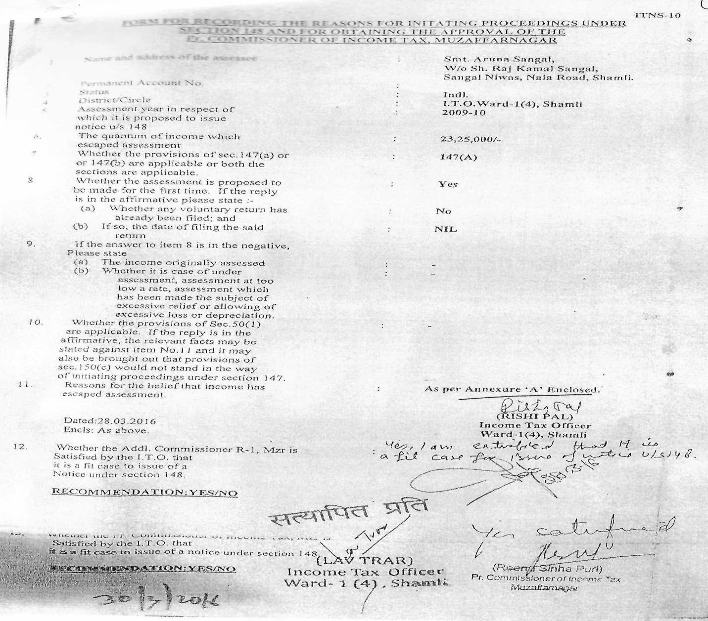 Exhibit reproduced from the original judgment