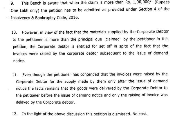 Exhibit reproduced from the original judgment