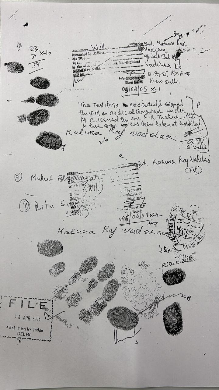Exhibit reproduced from the original judgment
