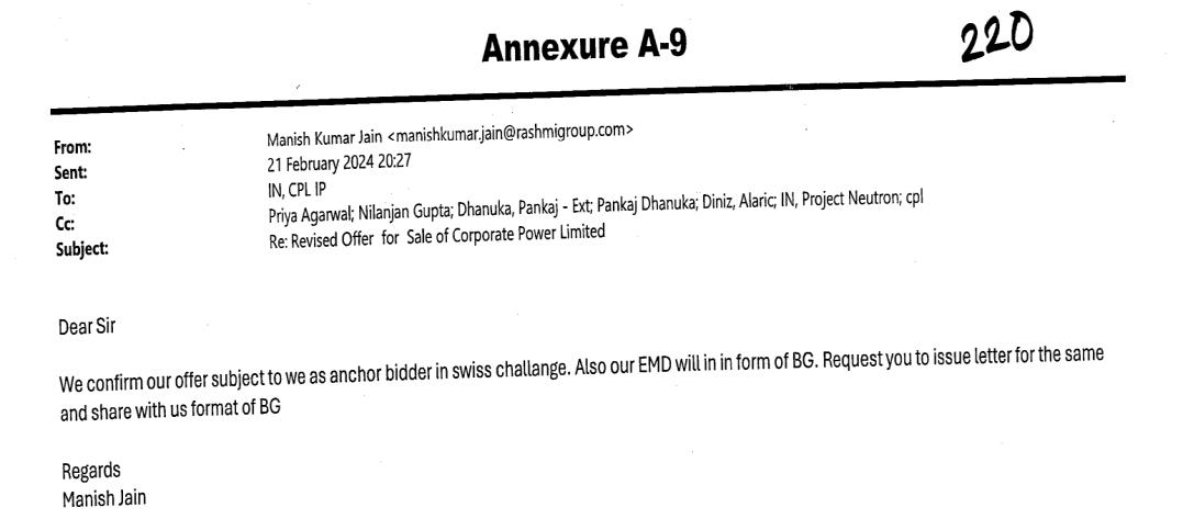 Exhibit reproduced from the original judgment