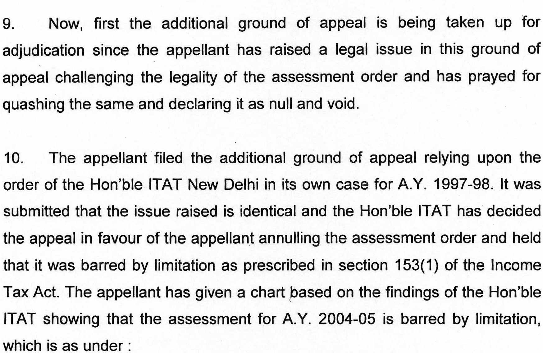 Exhibit reproduced from the original judgment