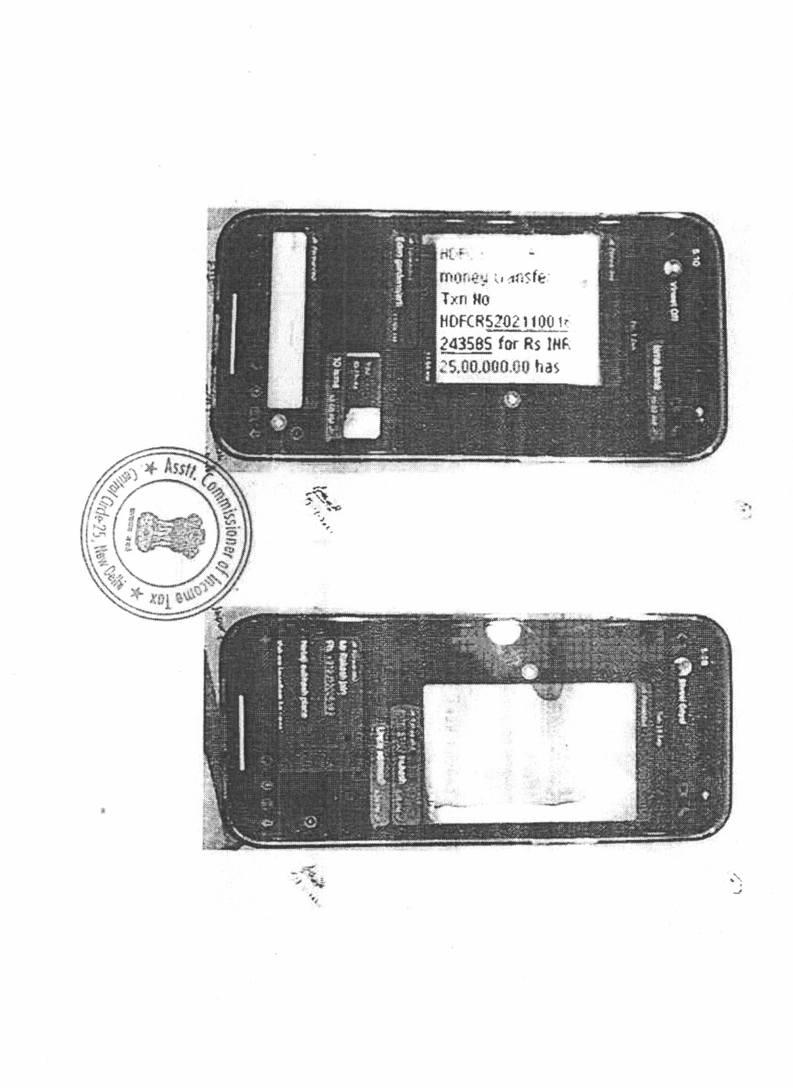 Exhibit reproduced from the original judgment