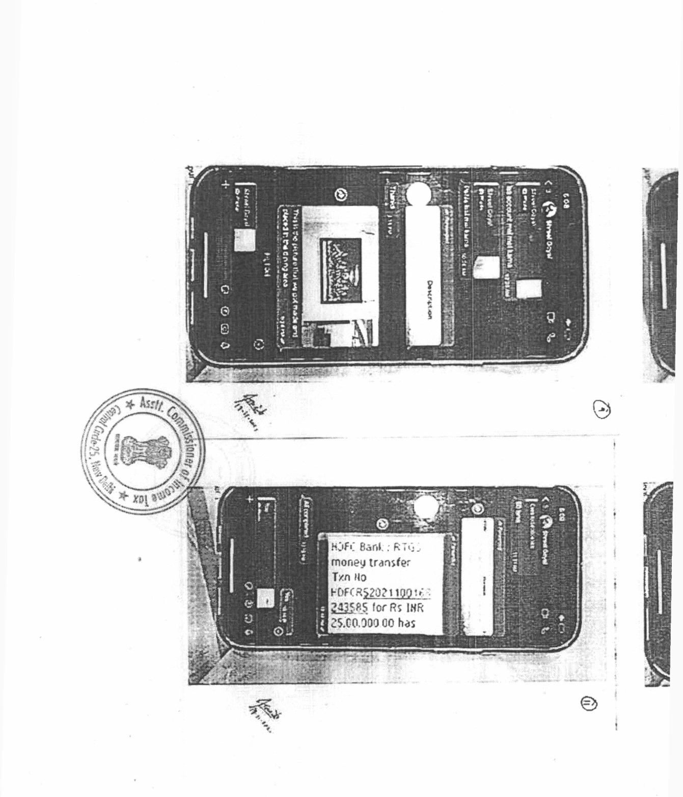Exhibit reproduced from the original judgment