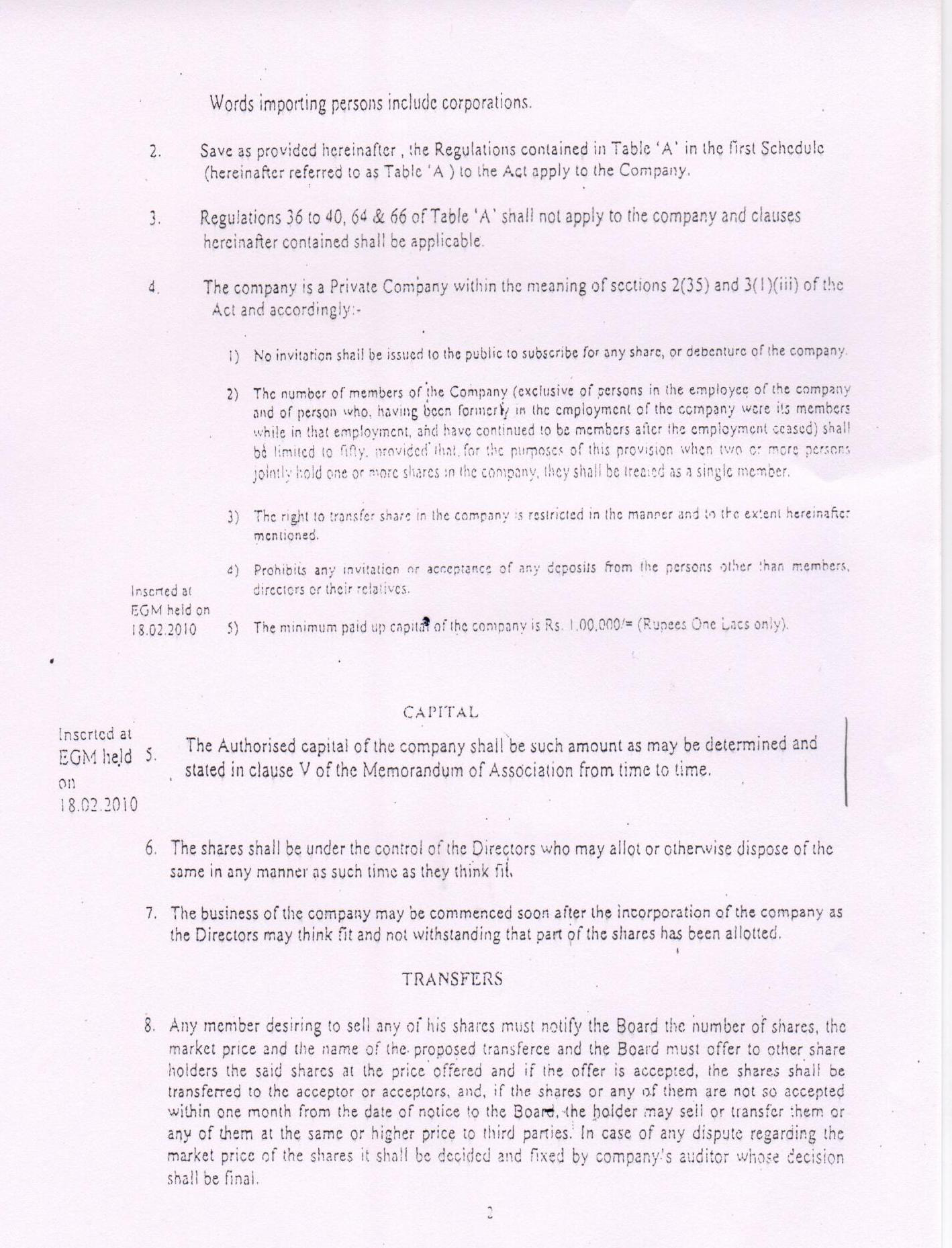 Exhibit reproduced from the original judgment