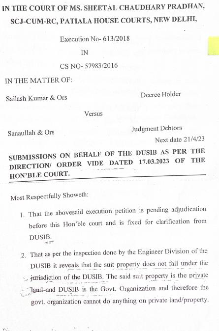 Exhibit reproduced from the original judgment