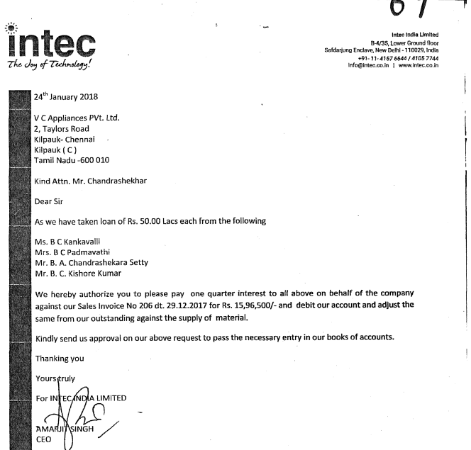 Exhibit reproduced from the original judgment