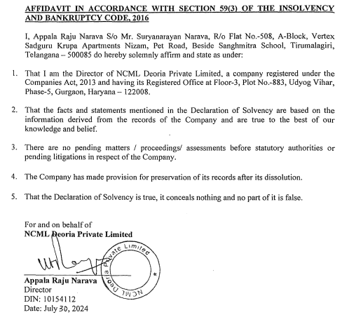 Exhibit reproduced from the original judgment