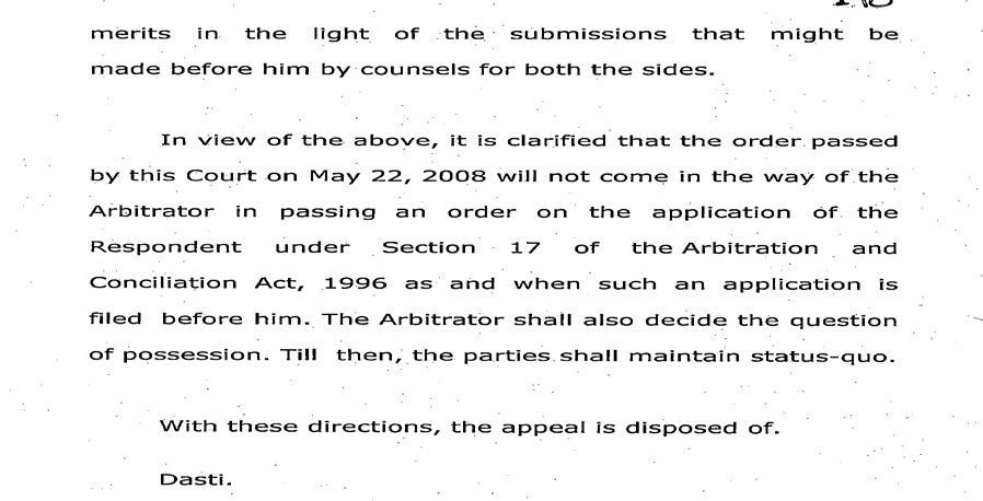 Exhibit reproduced from the original judgment