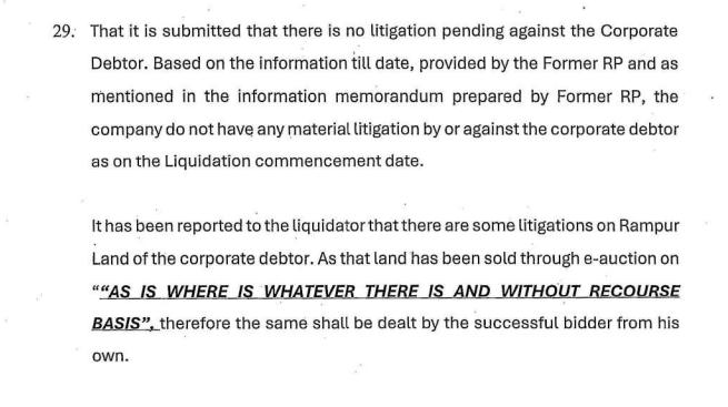 Exhibit reproduced from the original judgment