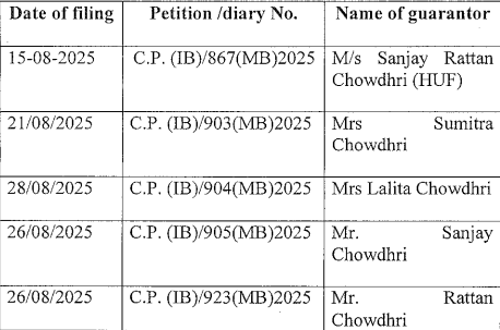 Exhibit reproduced from the original judgment