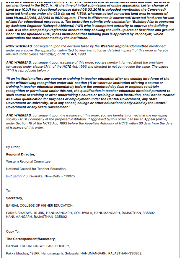 Exhibit reproduced from the original judgment
