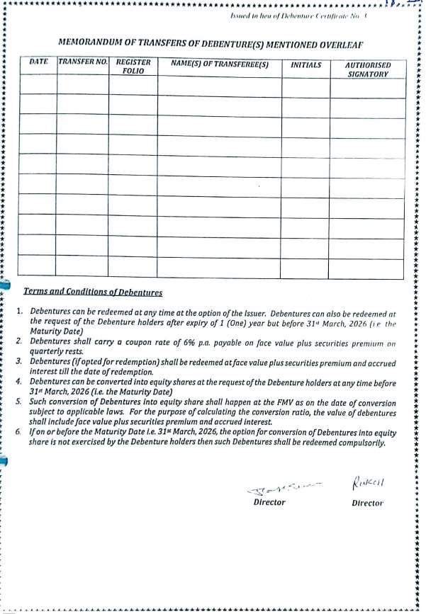 Exhibit reproduced from the original judgment