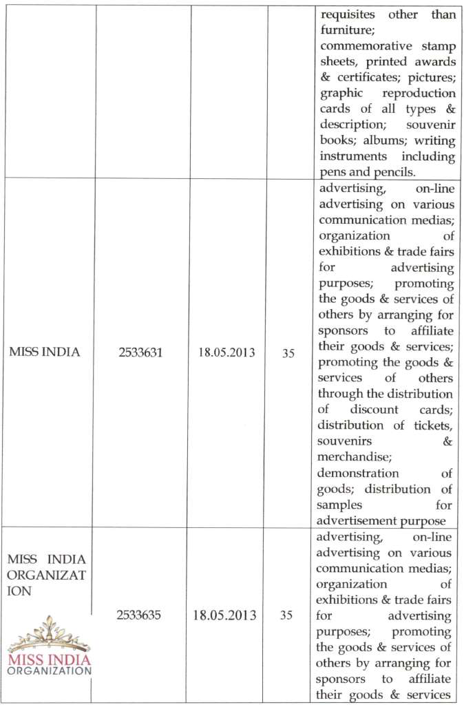 Exhibit reproduced from the original judgment