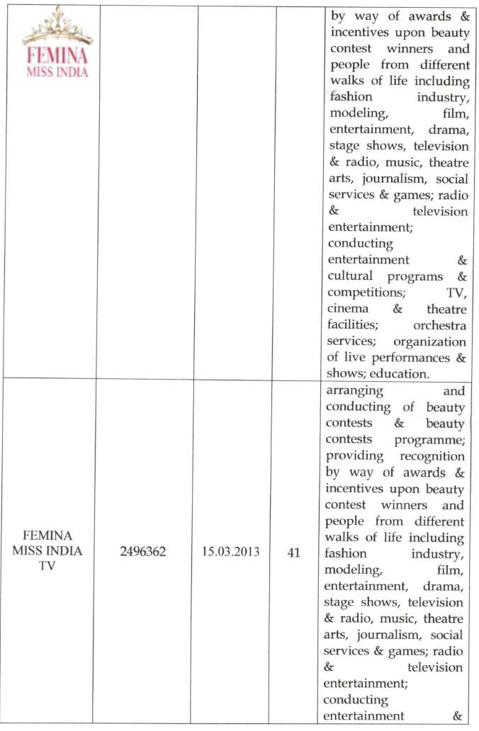 Exhibit reproduced from the original judgment