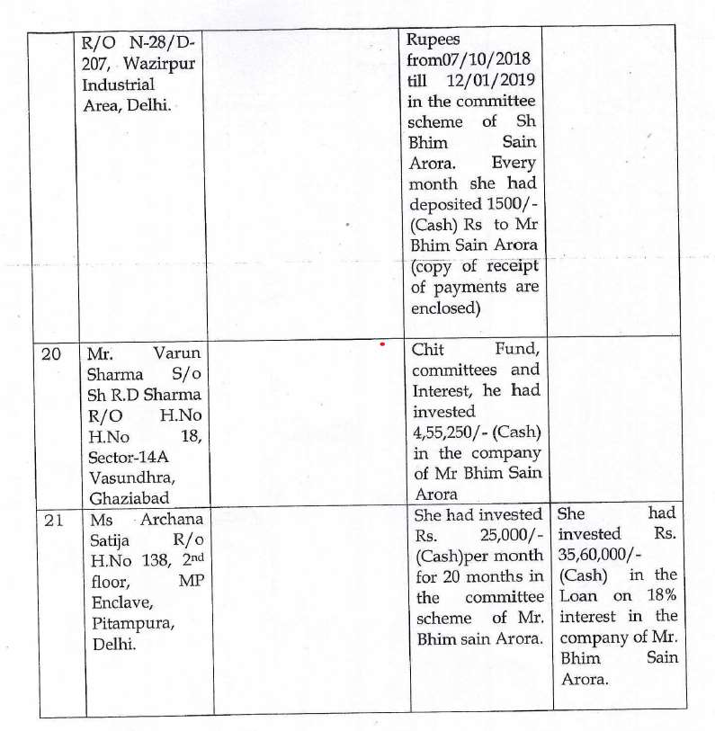 Exhibit reproduced from the original judgment