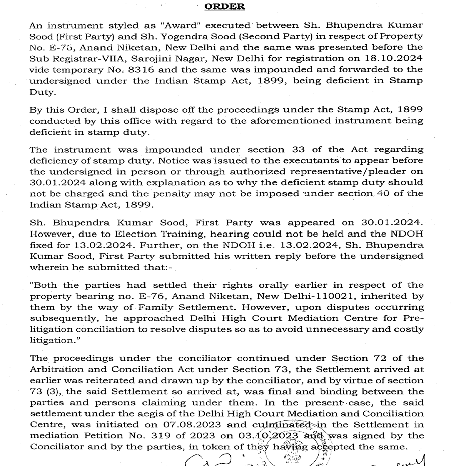Exhibit reproduced from the original judgment