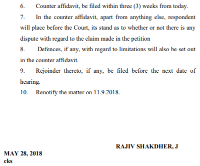 Exhibit reproduced from the original judgment