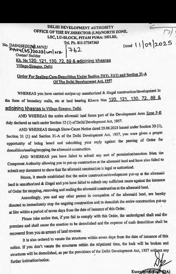 Exhibit reproduced from the original judgment