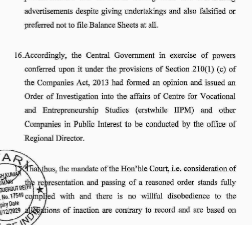 Exhibit reproduced from the original judgment