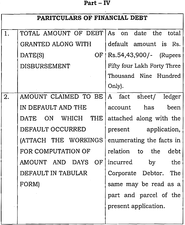 Exhibit reproduced from the original judgment