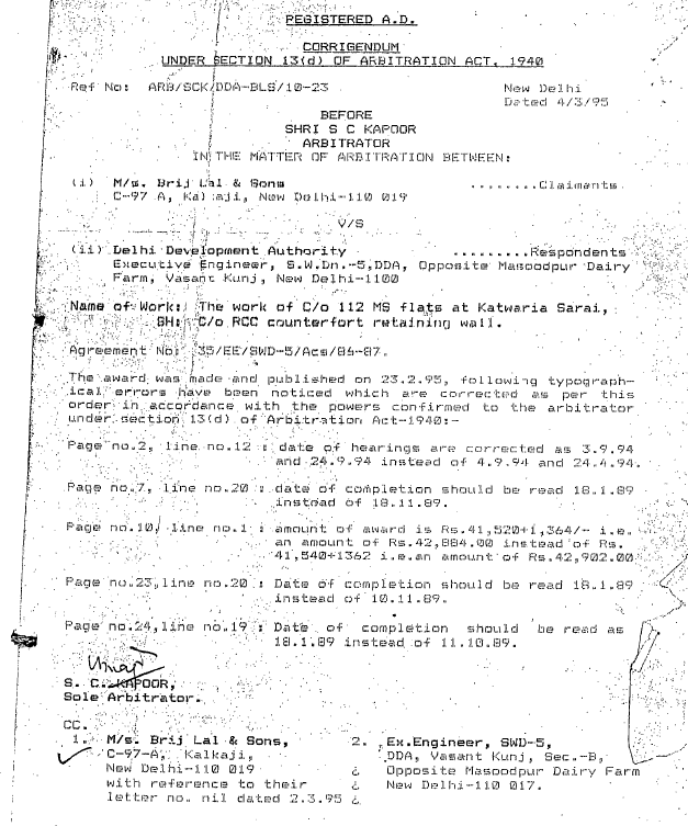 Exhibit reproduced from the original judgment