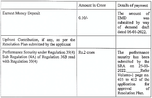 Exhibit reproduced from the original judgment
