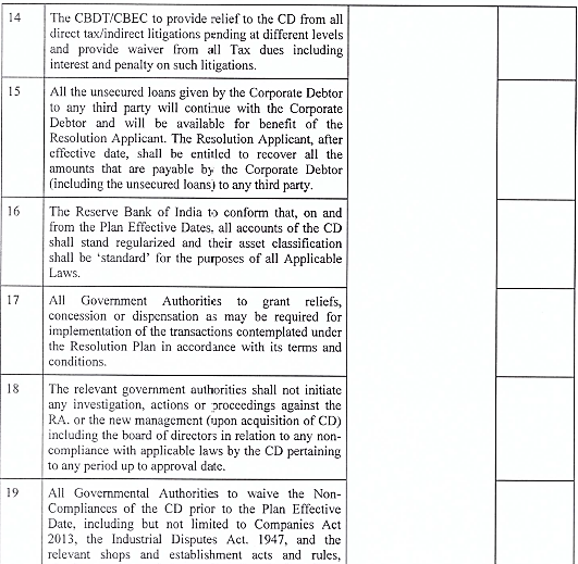 Exhibit reproduced from the original judgment