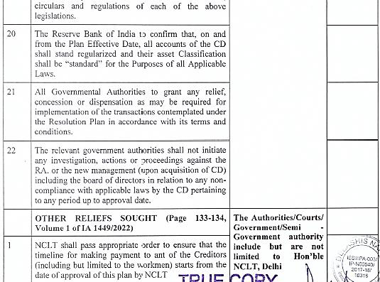 Exhibit reproduced from the original judgment