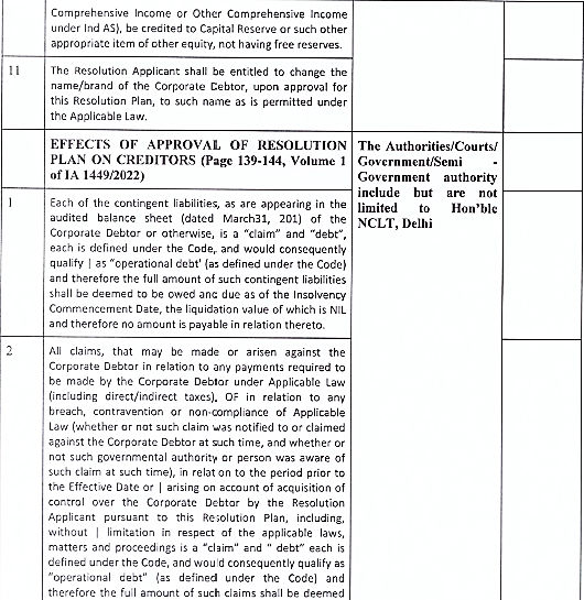 Exhibit reproduced from the original judgment