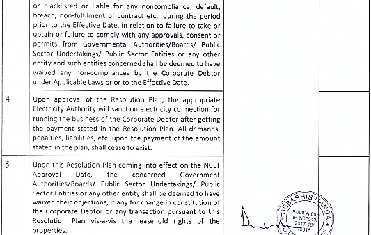 Exhibit reproduced from the original judgment