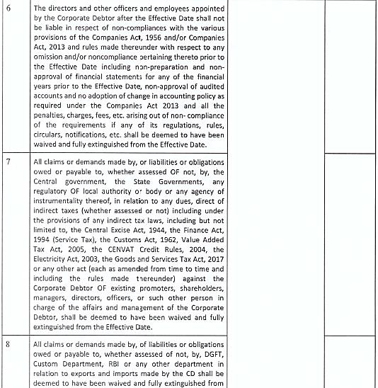 Exhibit reproduced from the original judgment