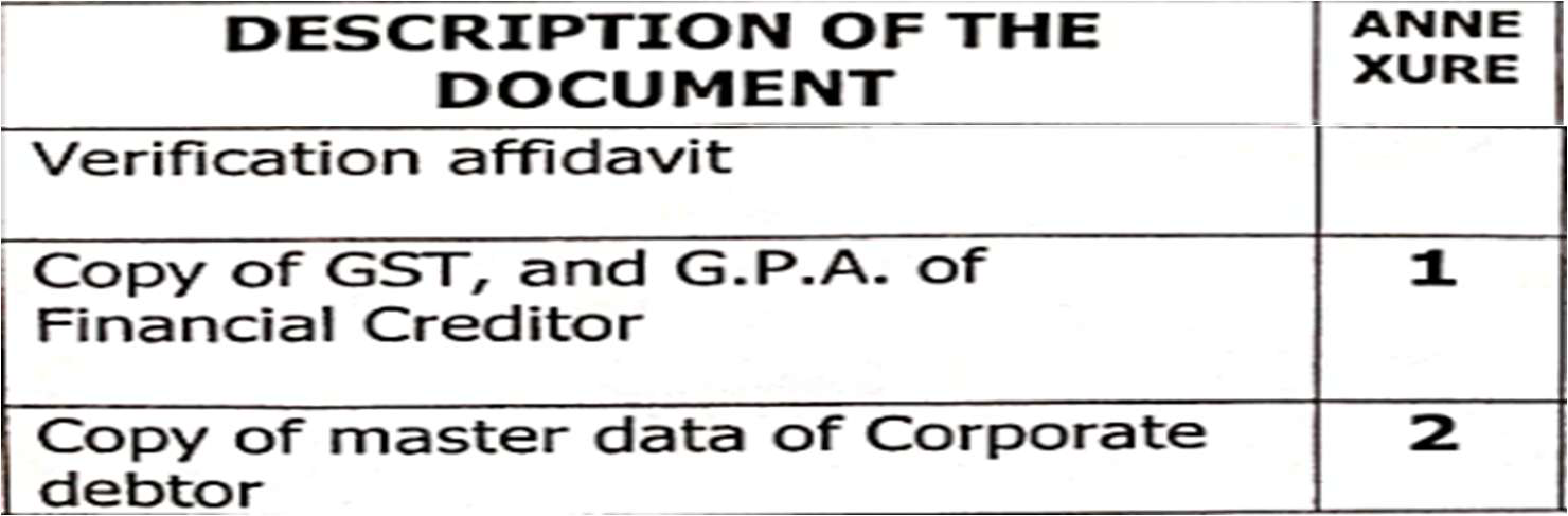 Exhibit reproduced from the original judgment