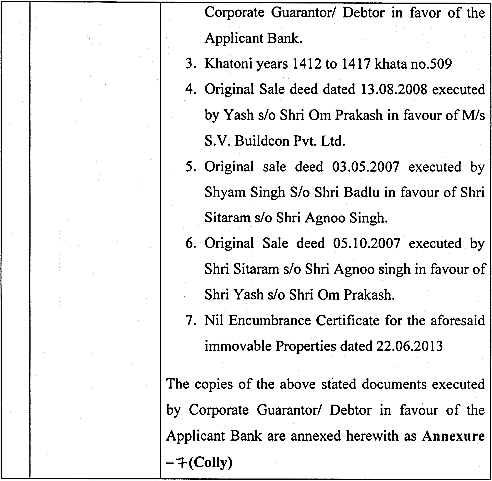 Exhibit reproduced from the original judgment