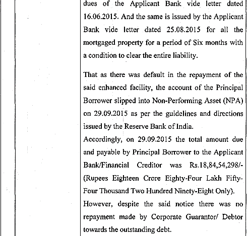 Exhibit reproduced from the original judgment